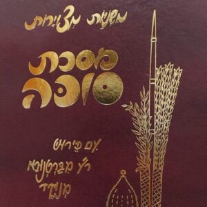 פני המשנה – סוכה