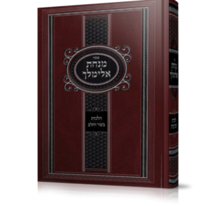 מנחת אלימלך – בשר וחלב