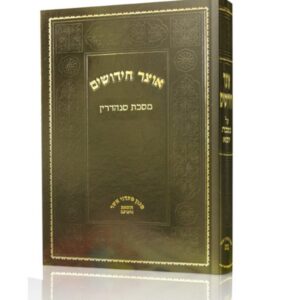 אוצר חידושים על מסכת סנהדרין