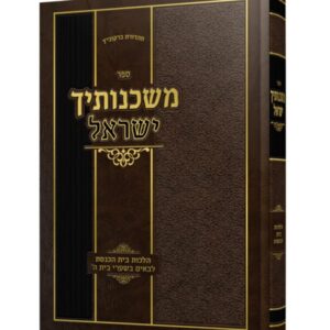 משכנותיך ישראל / הלכות בית הכנסת