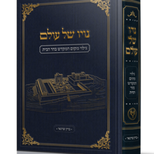 נויו של עולם / גילוי מקום המקדש בהר הבית