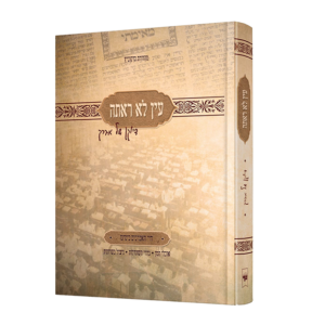 עין לא ראתה / דיוקן של אברך
