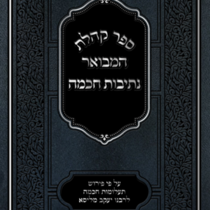 ספר קהלת המבואר – נתיבות חכמה