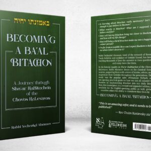 BECOMING A BA'AL BITACHON (גדול)