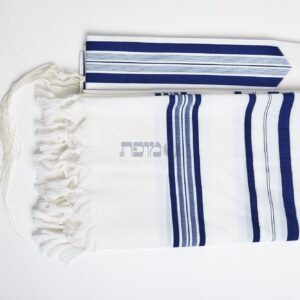 טלית מופת – מודים – כחול רויאל