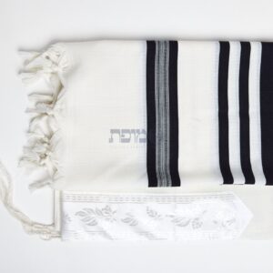 טלית מופת – למנצח – שחור