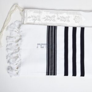 טלית מופת – כותנה – שחור