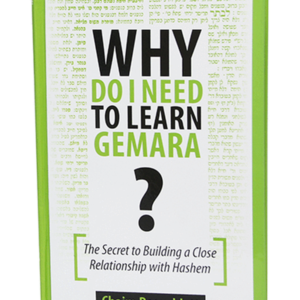 Why Do I Need to Learn Gemara