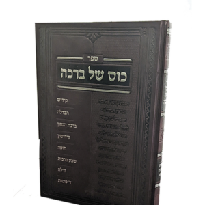 כוס של ברכה בסוגיות בפוסקים ובהלכה